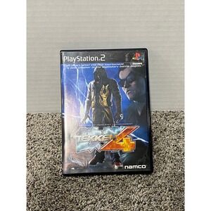 Video Game Sony PS2 Tekken‎ 4 NTSC-J Fighting Namco Blue One Size Excellent
